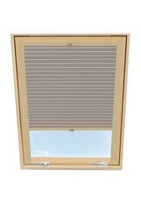 Штора плиссе на мансардное окно Velux, 114x140 см, Sand B-306000 цена и информация | Рулонные шторы | kaup24.ee