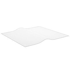 lauakaitse, läbipaistev, 90 x 90 cm, 2 mm, PVC hind ja info | Laudlinad, lauamatid, servjetid | kaup24.ee