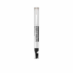 Kulmumeik Maybelline Tatto Studio 02-soft brown (10 g) hind ja info | Kulmuvärvid, -pliiatsid | kaup24.ee