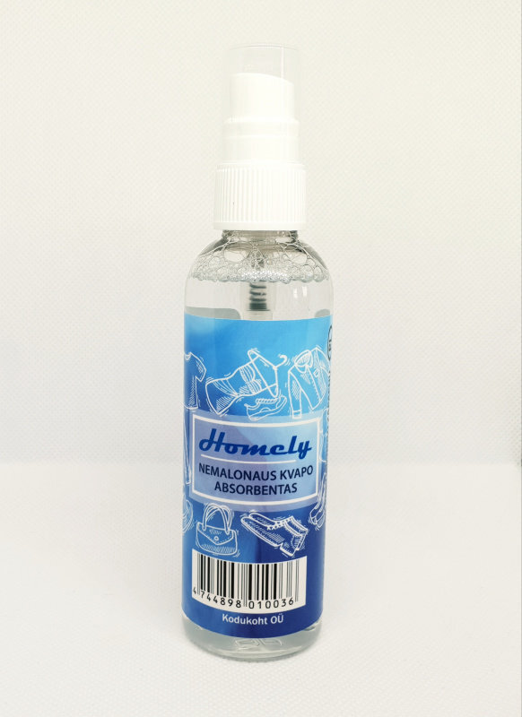 Ebameeldiva lõhna absorbeerija (absorbent) Homely 100 ml цена и информация | Puhastusvahendid | kaup24.ee