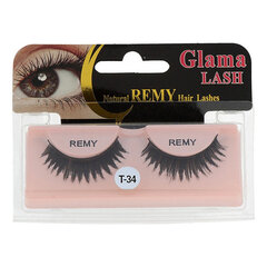 Kunstripsmed Lb Glama Lash Natural Remy T34 hind ja info | Kunstripsmed, ripsmekoolutajad | kaup24.ee