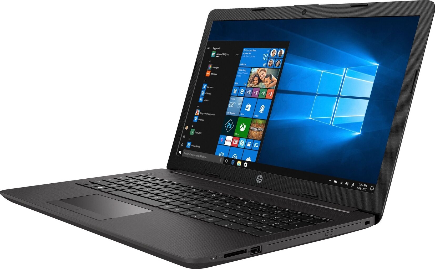 HP 250 G7 (6EC78EA) 24 GB RAM/ 256 GB M.2 PCIe/ 1TB HDD/ Windows 10 Home hind ja info | Sülearvutid | kaup24.ee