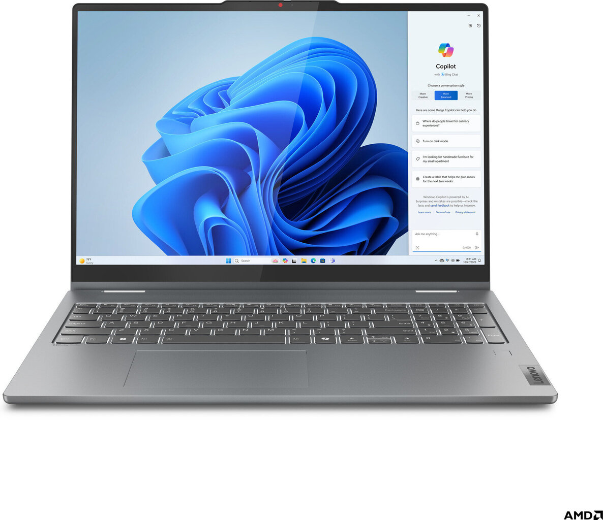 Lenovo IdeaPad 5 2-in-1 16AHP9 (83DS000QMX) цена и информация | Sülearvutid | kaup24.ee