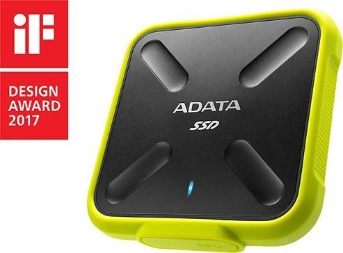 ADATA ASD700-1TU3-CYL цена и информация | Välised kõvakettad (SSD, HDD) | kaup24.ee