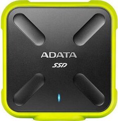 ADATA External SSD SD700 1000 ГБ, USB 3.1, желтый/черный цена и информация | Жёсткие диски (SSD, HDD) | kaup24.ee