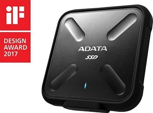 ADATA SD700 Ext SSD 1TB USB 3.1 Black цена и информация | Välised kõvakettad (SSD, HDD) | kaup24.ee