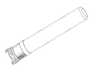 Kvartskorpus UV-lambile Aquael Tubus AS-9W, 1 tk hind ja info | Akvaariumid ja seadmed | kaup24.ee