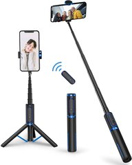 Atumtek Bluetooth Selfie Stick statiiv, sinine hind ja info | Selfie sticks | kaup24.ee