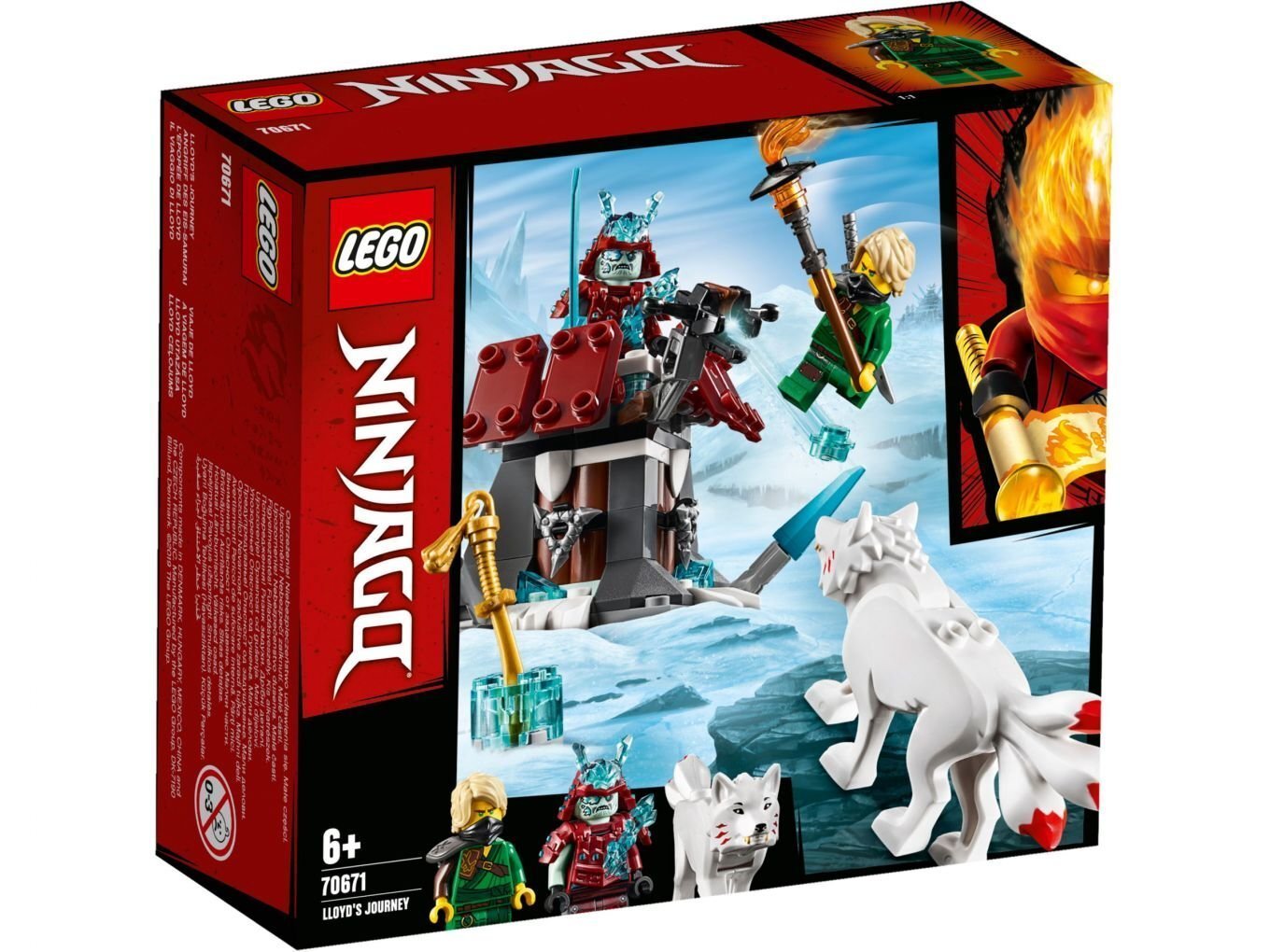 70671 LEGO® NINJAGO Lloyd teekond цена и информация | Klotsid ja konstruktorid | kaup24.ee