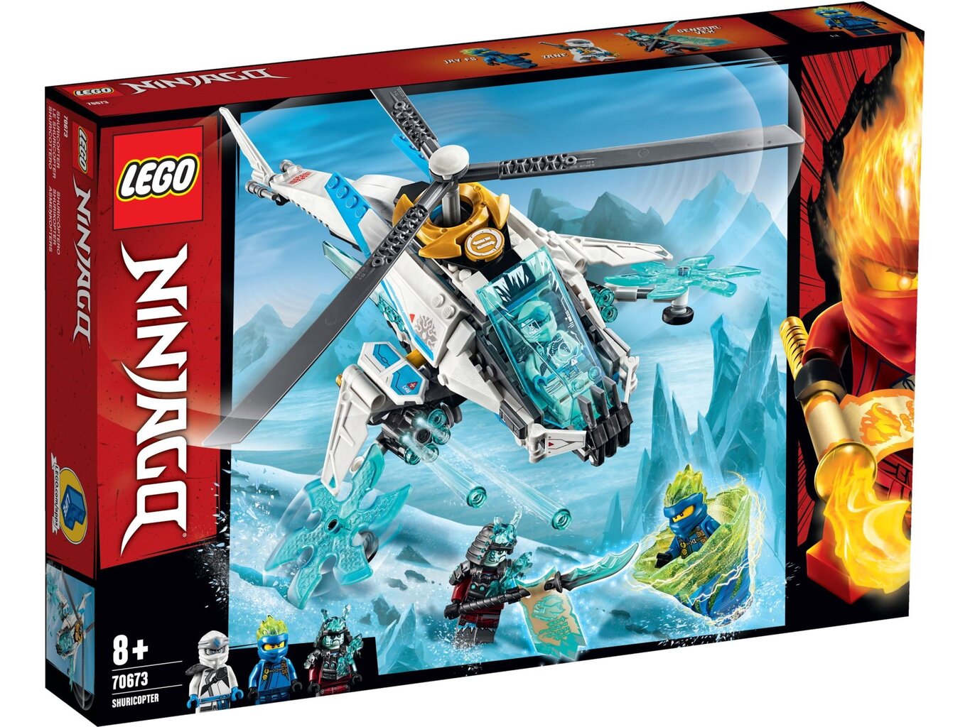 70673 LEGO® NINJAGO ShuriKopter цена и информация | Klotsid ja konstruktorid | kaup24.ee