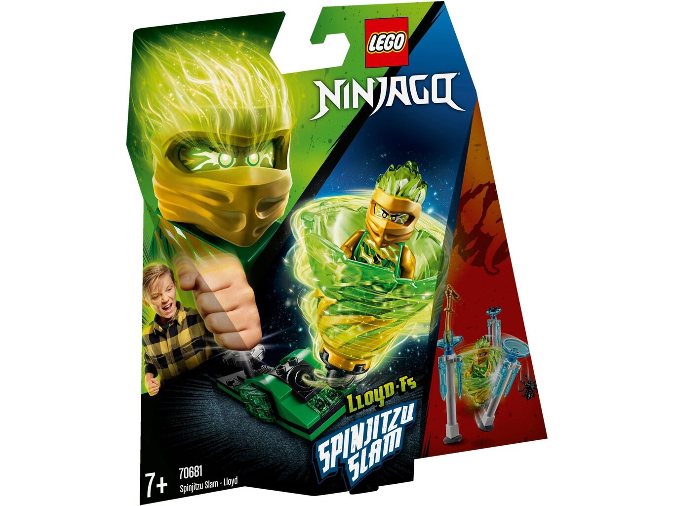 70681 LEGO® NINJAGO Spinjitzu Slam Lloyd цена и информация | Klotsid ja konstruktorid | kaup24.ee