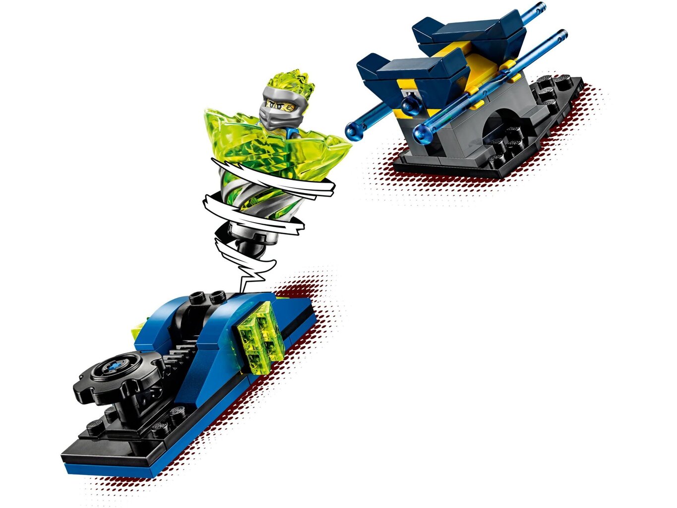 70682 LEGO® NINJAGO Spinjitzu Slam Jay цена и информация | Klotsid ja konstruktorid | kaup24.ee