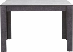 Обеденный стол Lori 120, темно-серый цена и информация | Кухонные и обеденные столы | kaup24.ee