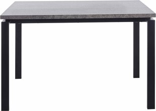 Стол Sandra 120, серый/черный цена и информация | Кухонные и обеденные столы | kaup24.ee