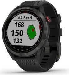 Garmin Approach® S42 GPS Golf Smartwatch | Ганметаллик | Черный цена и информация | Golf | kaup24.ee