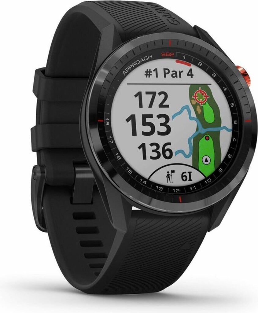 Garmin Approach® S62 Premium GPS Golf Nutikell Must hind ja info | Meeste käekellad | kaup24.ee