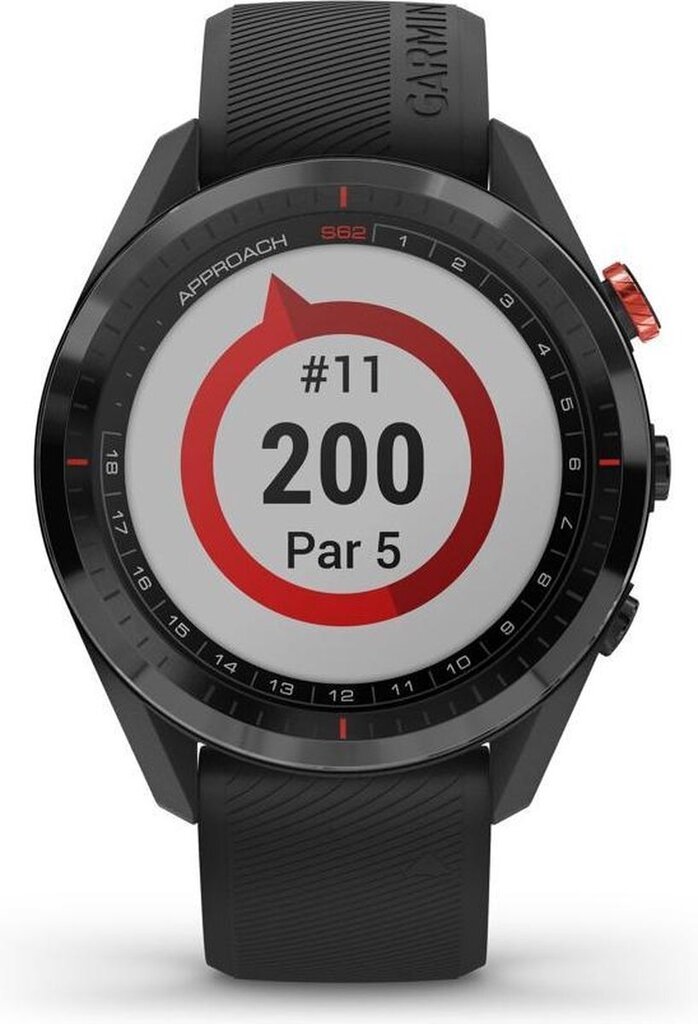 Garmin Approach® S62 Premium GPS Golf Nutikell Must hind ja info | Meeste käekellad | kaup24.ee