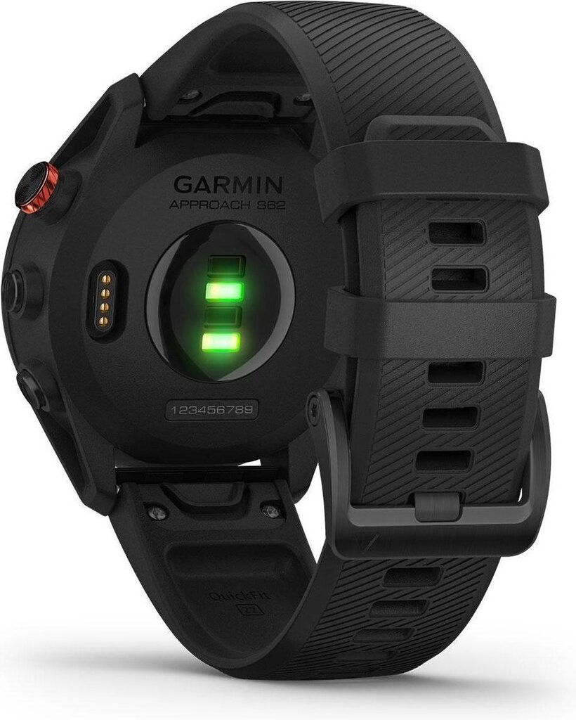 Garmin Approach® S62 Premium GPS Golf Nutikell Must hind ja info | Meeste käekellad | kaup24.ee