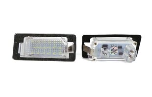 BMW 1, 3, 5, X1, X3, X5, X6, LED valstybinio numerio žibintai 2x650lm, 2 vnt цена и информация | Автомобильные лампочки | kaup24.ee