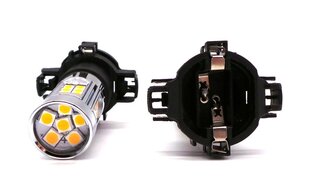 PY24W LED lemputė PY24 12V CANBUS stipri oranžinė 1400lm цена и информация | Автомобильные лампочки | kaup24.ee