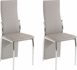 Комплект из 2-х стульев William, серый цена и информация | Стулья для кухни и столовой | kaup24.ee