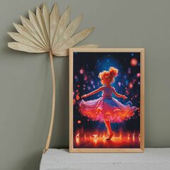 Алмазная Мозаика на Раме Танцорка 5D Diamond Painting Oh Art! 30x40 cm цена и информация | Алмазная мозаика | kaup24.ee