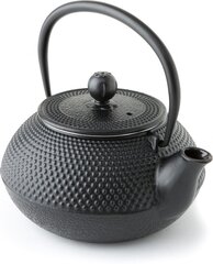 Чугунный чайник с ситечком черный DOTS, 0.8 л цена и информация | Чайники, кофейники | kaup24.ee