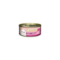 Aatas Cat Creamy Chicken & Kanikama konserv kassile 80g цена и информация | Кошачьи консервы | kaup24.ee