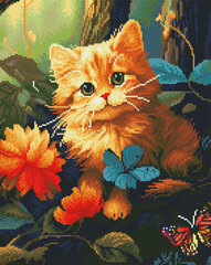 Teemantmosaiik Oh Art Kitten hind ja info | Teemantmaalid, teemanttikandid | kaup24.ee