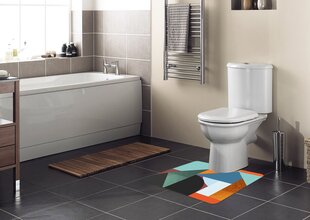 Коврик для Туалета «Benedomo» 50x60 см цена и информация | Аксессуары для ванной комнаты | kaup24.ee