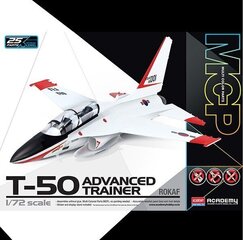 Сборная модель Academy 12519 ROKAF T-50 ADVANCED TRAINER в масштабе 1/72 цена и информация | Склеиваемые модели | kaup24.ee