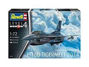 Revell - Lockheed Martin F-16D Tigermeet 2014, 1/72, 03844 цена и информация | Склеиваемые модели | kaup24.ee