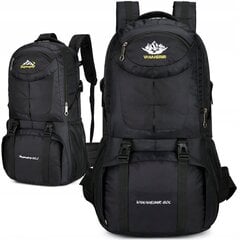 Matkaseljakott Everest, 60 l, must hind ja info | Matkakotid ja reisikotid | kaup24.ee