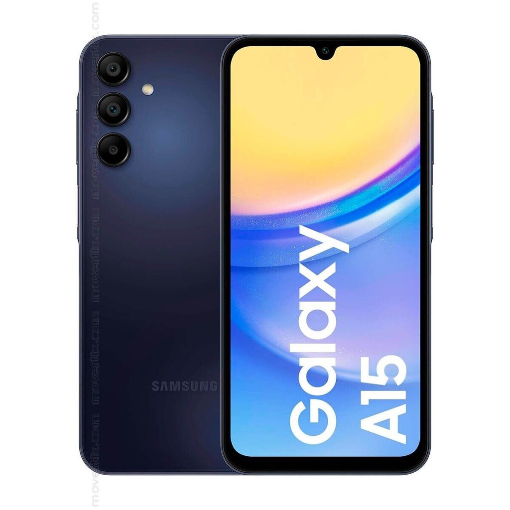 Samsung Galaxy A15 8/256GB 5G DS NFC Blue Black цена и информация | Telefonid | kaup24.ee