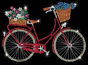 Teemantmosaiik Sequin Art Bicycle, 25 x 34 cm hind ja info | Teemantmaalid, teemanttikandid | kaup24.ee