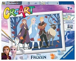 Ravensburger - Creart Series D Frozen, Best Friends, Paint 7+ лет, 201761 цена и информация | Живопись по номерам | kaup24.ee