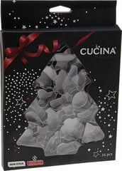 Piparkoogivormid La Cucina, 16 tk hind ja info | Ahjuvormid ja küpsetustarvikud | kaup24.ee
