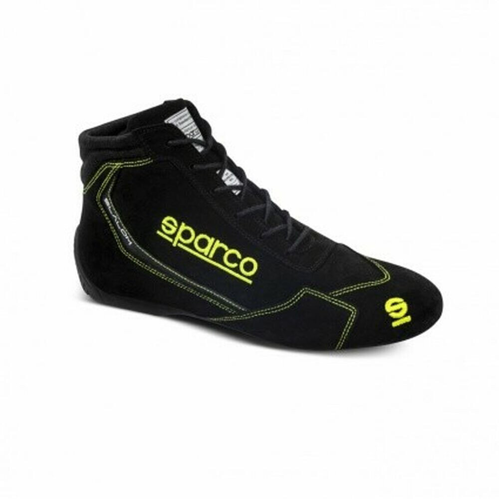 Võidusõidu poolsaapad Sparco Slalom, kollane / must, suurus 40 hind ja info | Mootorratturi saapad | kaup24.ee