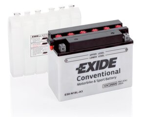 Aku 12V 20Ah Y50-N18L-A3 205x90x162 -+ Exide hind ja info | Mootorrataste akud | kaup24.ee