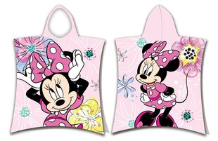 Disney pontšo lastele Minnie Pink bow, 50x115 cm hind ja info | Rätikud, saunalinad | kaup24.ee