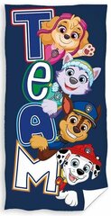 Rannarätik Paw Patrol, 70 x 140 cm hind ja info | Rätikud, saunalinad | kaup24.ee