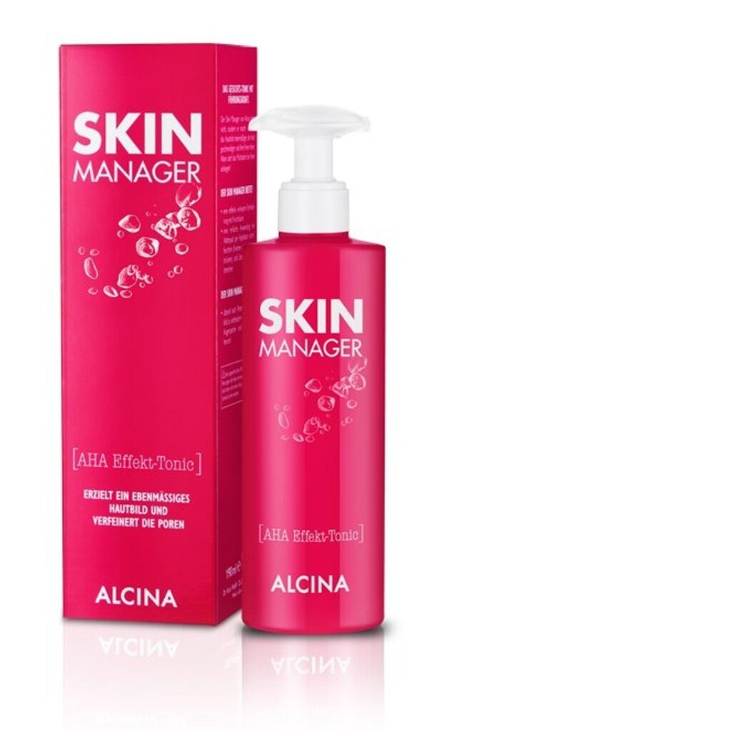 Näotoonik Alcina Skin Manager AHA Effect 50 ml hind ja info | Näopuhastusvahendid | kaup24.ee