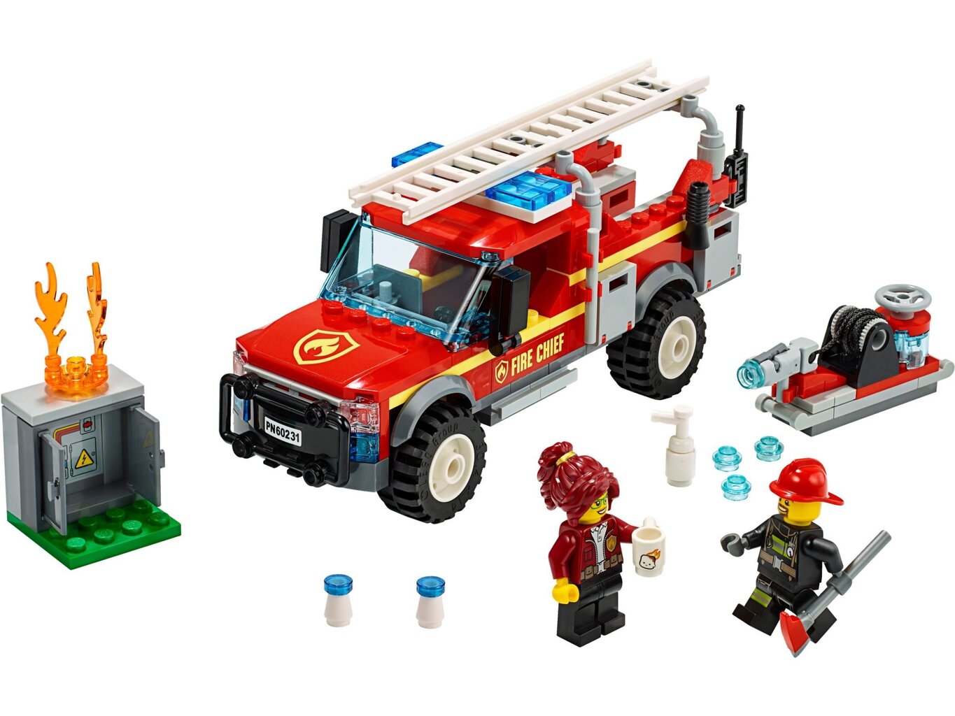 60231 LEGO® City Kiire reageerimisega linnamaastur цена и информация | Klotsid ja konstruktorid | kaup24.ee