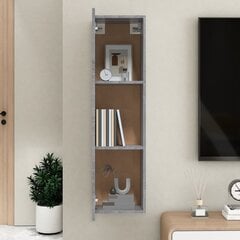 seina telerikapp, hall Sonoma tamm, 30,5 x 30 x 110 cm цена и информация | Тумбы под телевизор | kaup24.ee