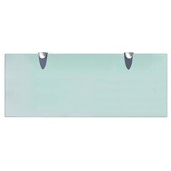 seinariiulid 2 tk klaasist 50 x 20 cm 8 mm цена и информация | Полки | kaup24.ee