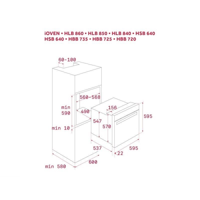 Teka ORB 84 S цена и информация | Ahjud | kaup24.ee