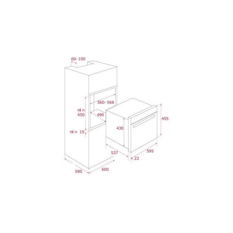 Teka ORJ 64 M S hind ja info | Ahjud | kaup24.ee