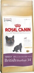Сухой корм для кошек Royal Canin British Shorthair, 400 гр цена и информация | Сухой корм для кошек | kaup24.ee