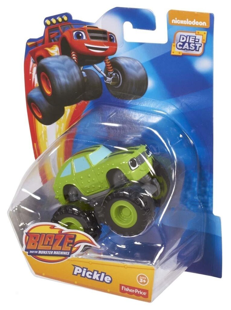 Auto Monster Fisher Price Blaze (metallist) цена и информация | Poiste mänguasjad | kaup24.ee