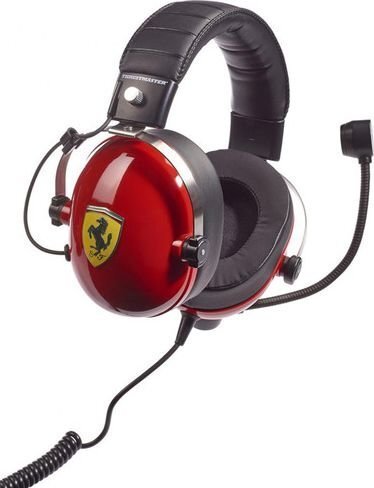 Mänguri kõrvaklapid T.RACING SCUDERIA/FERRARI 4060105 THRUSTMASTER hind ja info | Kõrvaklapid | kaup24.ee